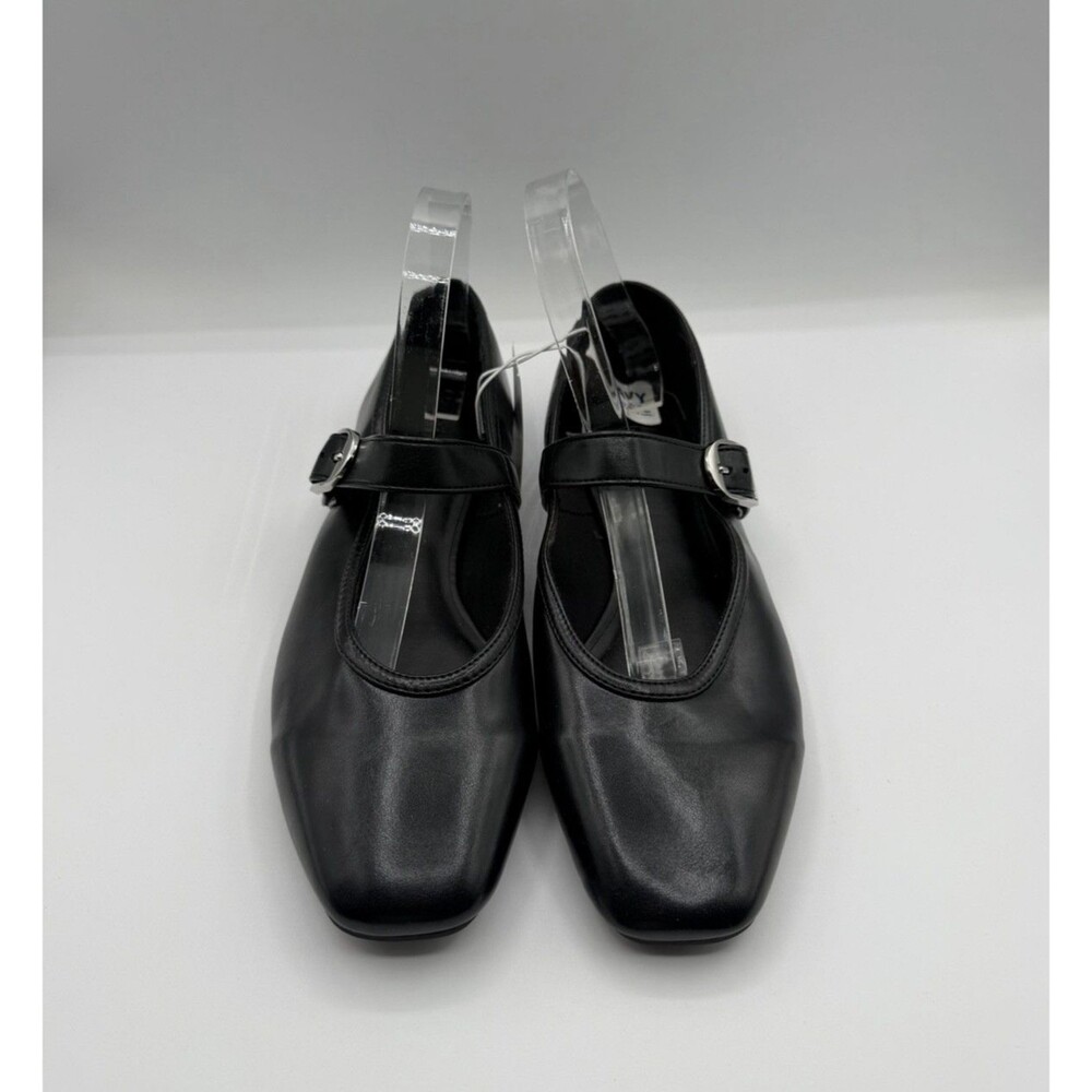 Old Navy Mary Jane Ballet Flats Shoes Black Comfort Preppy Retro Size 9 NWT